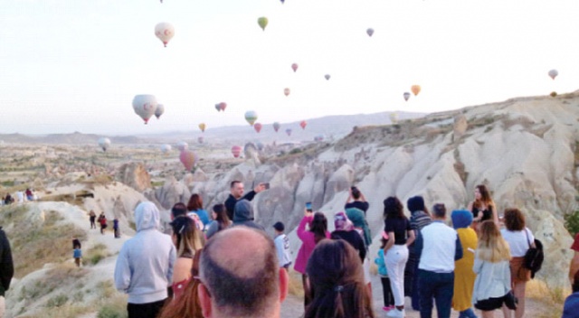 Yerli ve yabancı turist akını