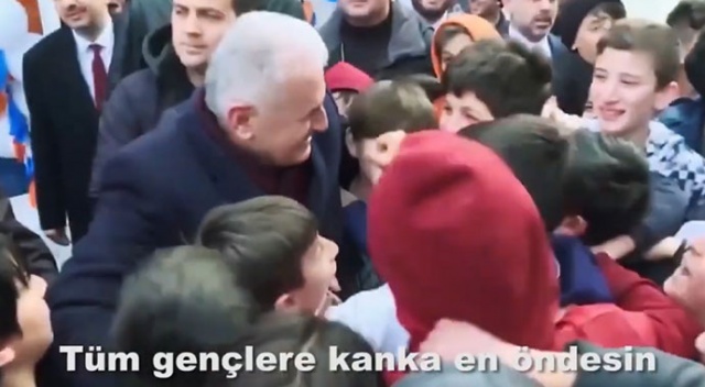 Yıldırım'a kanka desteği