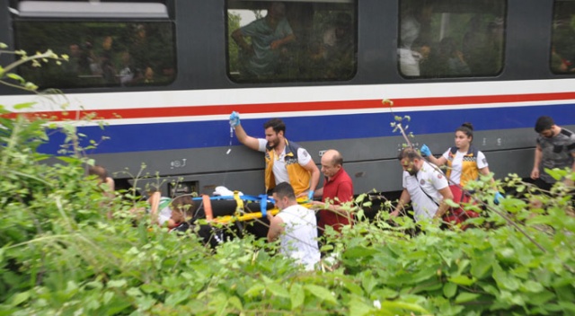Yolcu treninin 50 metre sürüklediği genç kız ağır yaralandı Yolcu treninin 50 metre sürüklediği genç kız ağır yaralandı