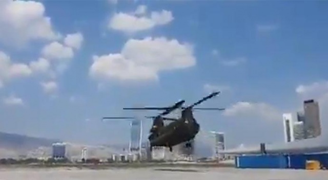 ABD&#039;den 4 Chinook helikopteri geldi