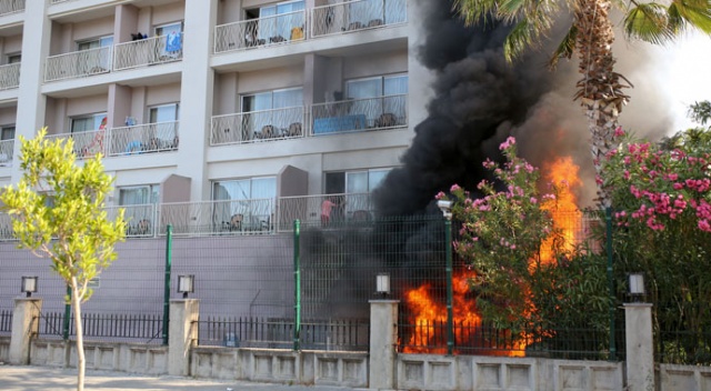 Antalya'da 5 yıldızlı otelde yangın Antalya'da 5 yıldızlı otelde yangın