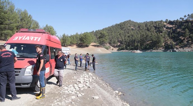 Baraj göletine giren genç boğuldu
