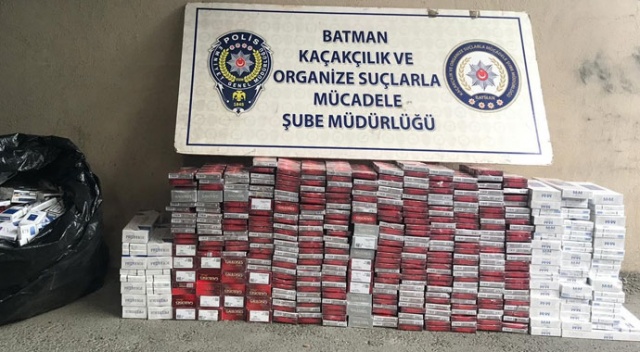 Batman’da 3 bin 500 paket kaçak sigara ele geçirildi Batman’da 3 bin 500 paket kaçak sigara ele geçirildi
