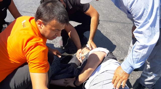 Bodrum'da trafik kazası: 1 yaralı Bodrum'da trafik kazası: 1 yaralı