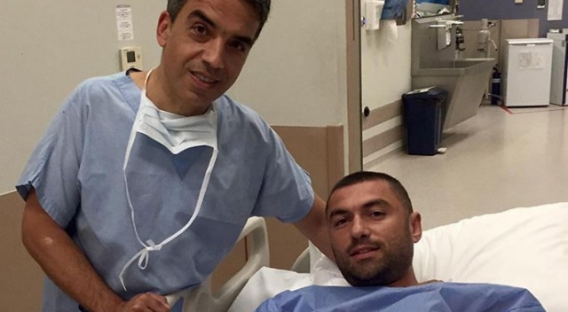 Burak Yılmaz ameliyat oldu Burak Yılmaz ameliyat oldu