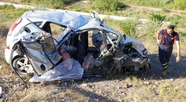 Çankırı'da iki otomobil çarpıştı: 2 ölü, 5 yaralı