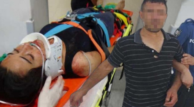 Eşi boğazından bıçakladı, balkondan atlayıp yardım istedi: 'Bana ne olacak?'