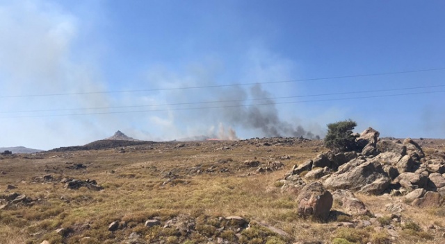 Gökçeada’da korkutan yangın Gökçeada’da korkutan yangın