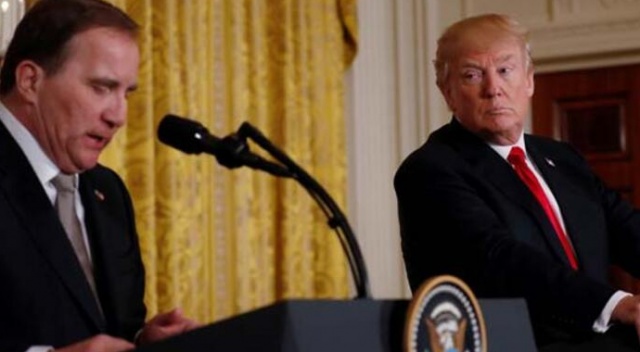 İsveç Başbakanı'ndan Trump'a cevap İsveç Başbakanı'ndan Trump'a cevap