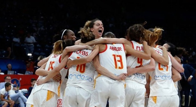 Kadınlar basketbolda Avrupa'nın en büyüğü İspanya Kadınlar basketbolda Avrupa'nın en büyüğü İspanya