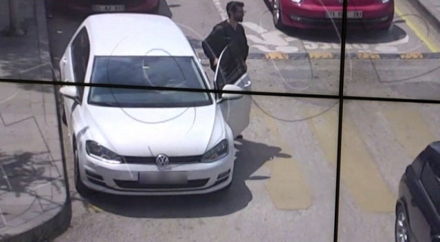 Kamerayı fark etmedi, cezayı yedi Kamerayı fark etmedi, cezayı yedi