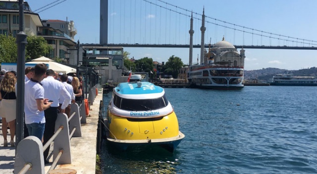 PTT’den bir ilk, "Deniz Postası" hizmete girdi PTT’den bir ilk, "Deniz Postası" hizmete girdi
