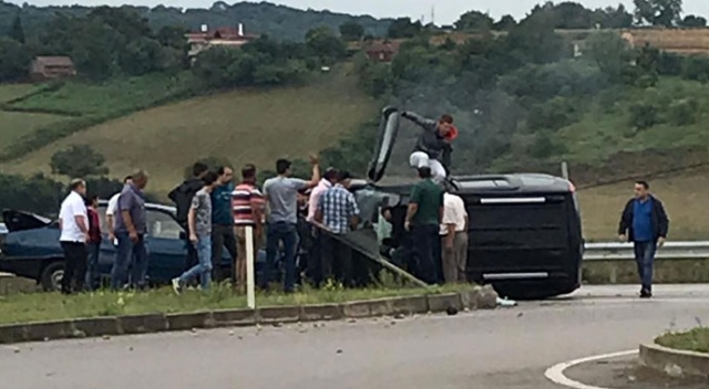 Sinop’ta trafik kazası: 5 yaralı Sinop’ta trafik kazası: 5 yaralı