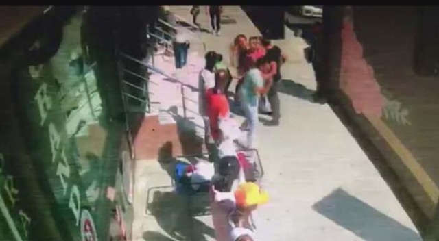 Topuklu ayakkabıyla bir kilometre kovaladı