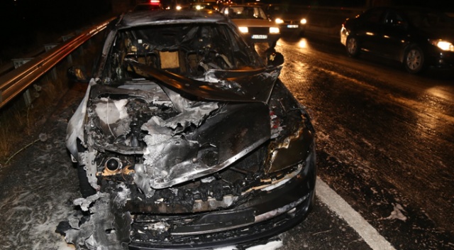 Yeni aldıkları otomobilin sevinci iki saat sürdü Yeni aldıkları otomobilin sevinci iki saat sürdü