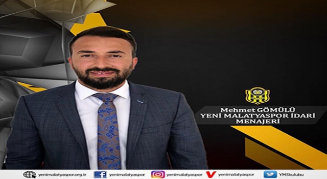 Yeni Malatyaspor&#039;da idari menajerliğe Mehmet Gömülü getirildi
