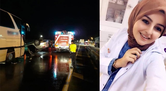 19 yaşındaki hemşire trafik kazasında hayatını kaybetti