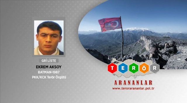 300 bin TL ödülle aranan Gri Liste&#039;deki terörist öldürüldü