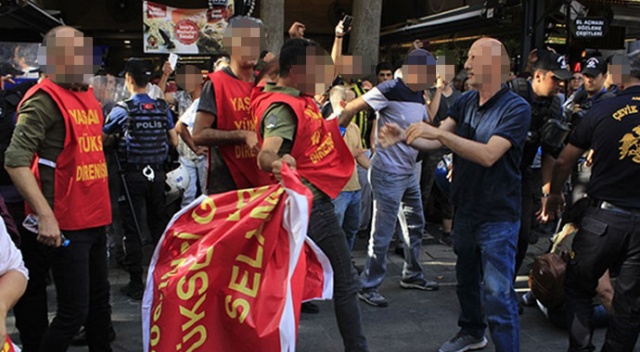 Ankara'da izinsiz gösteri: 25 gözaltı Ankara'da izinsiz gösteri: 25 gözaltı
