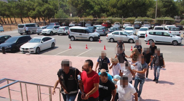 Bodrum&#039;da insan tacirlerine büyük darbe: 9 gözaltı