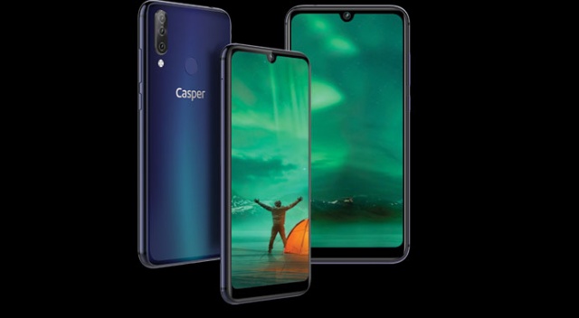 Casper’dan üç kameralı telefon: VIA F3 Casper’dan üç kameralı telefon: VIA F3