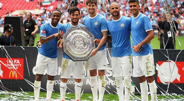 Community Shield&#039;ı Manchester City kazandı