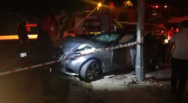 Denizli'de feci kaza: 1 ölü, 6 yaralı Denizli'de feci kaza: 1 ölü, 6 yaralı
