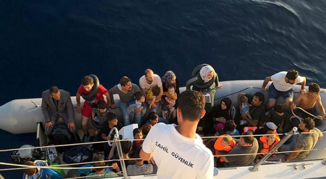 Didim&#039;de 128 düzensiz göçmen yakalandı