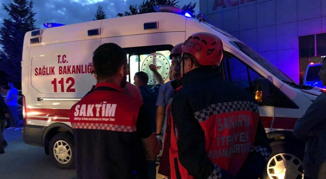 Elini kaptırdığı kıyma makinesiyle hastaneye kaldırıldı