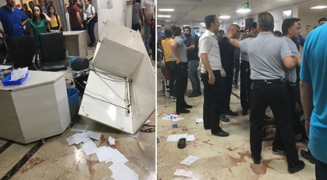 Gaziantep'te şoke eden olay! Doktora saldırdı, hastaneyi dağıttı... Gaziantep'te şoke eden olay! Doktora saldırdı, hastaneyi dağıttı...