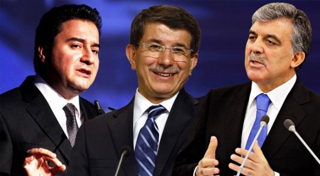 Gül, Babacan ve Davutoğlu’na davet yok Gül, Babacan ve Davutoğlu’na davet yok