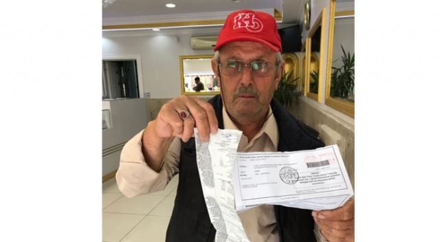 Hiç gitmediği İzmir’den ceza geldi