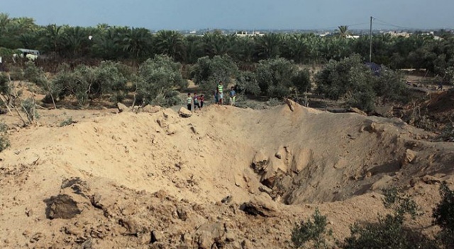 İsrail&#039;den Gazze&#039;ye hava saldırısı