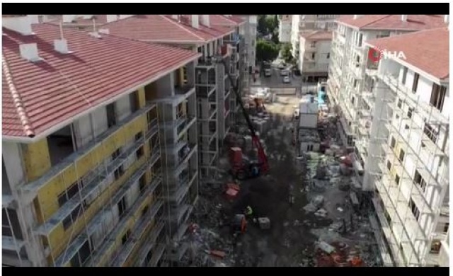 Kartal’da yıkılan binaların yerine dikilen binalarda gelinen son durum havadan görüntülendi Kartal’da yıkılan binaların yerine dikilen binalarda gelinen son durum havadan görüntülendi