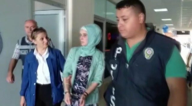 Kendine hamile süsü veren kadının üzerinden uyuşturucu çıktı