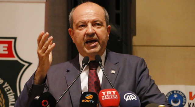 KKTC Başbakanı Tatar: Arkamızda koskoca Türkiye Cumhuriyeti var KKTC Başbakanı Tatar: Arkamızda koskoca Türkiye Cumhuriyeti var
