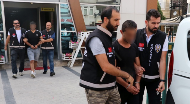Kocaeli’de marketten 40 bin TL’lik sigara ve kuru yemiş çalan 3 şahıs yakalandı