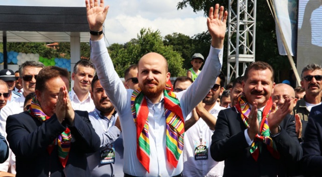 Kurtdere güreşlerinde Bilal Erdoğan sürprizi