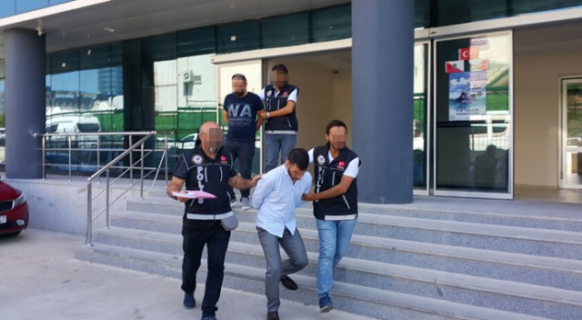 Lüks rezidansta 1 milyon liralık uyuşturucu ile yakalandılar