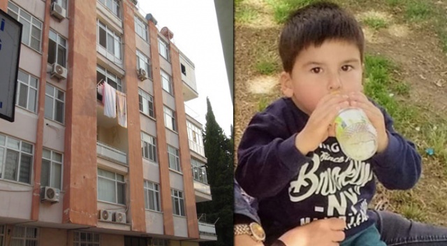 Mersin&#039;de 4. kattan düşen çocuk hayatını kaybetti