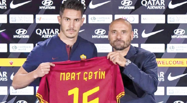 Mert Çetin, Roma'ya 5 yıllık imza attı Mert Çetin, Roma'ya 5 yıllık imza attı