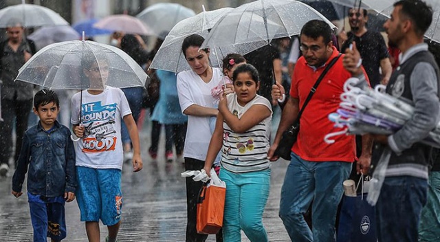 Meteorolojiden kuvvetli yağış ve rüzgar uyarısı