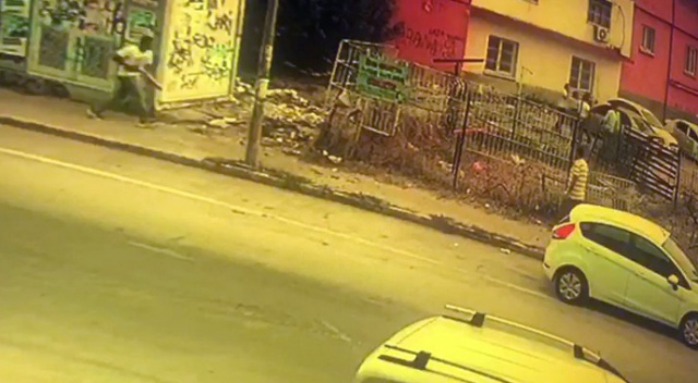 Pompalı tüfekle bekleyip dehşet saçtı