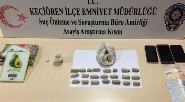 Protez bacağından uyuşturucu çıktı