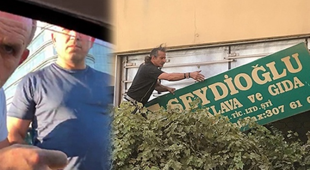 Seydioğlu Baklavaları’nın tabelaları indirildi Seydioğlu Baklavaları’nın tabelaları indirildi