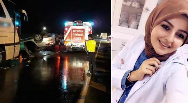 Yalova'da genç hemşirenin acı sonu!