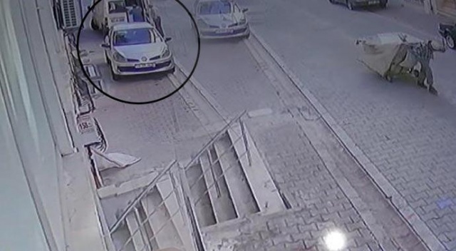 Yeni aldığı buzdolabı saniyeler içinde çalındı! Yeni aldığı buzdolabı saniyeler içinde çalındı!