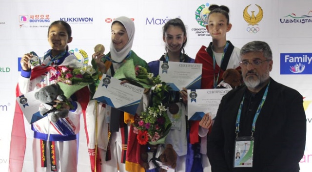 Zeynep Nur Sarıçiçek&#039;ten bronz madalya