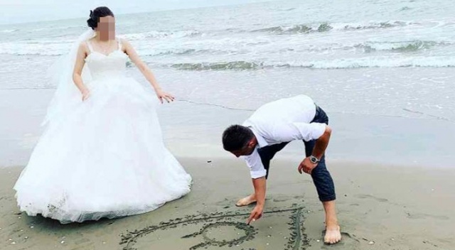 16 yıllık evliliğini bitirmeden başka bir kadınla düğün yaptı