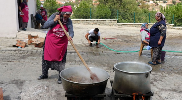 5 ton keşkek pişirdiler! 1 saatte hepsi tükendi